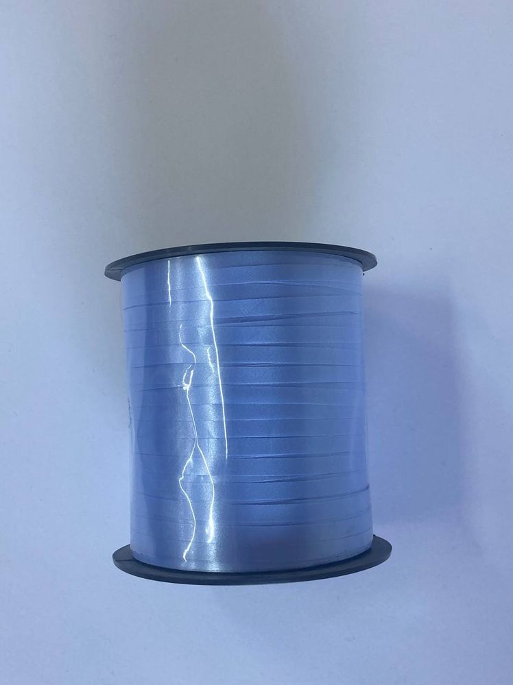 Лента полипропилен в бобинах, 0.5 см*250 м. Синяя