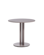 Уличный стол Sedalis из стали со столешницей из серо-коричневого алюминия Ø80 см