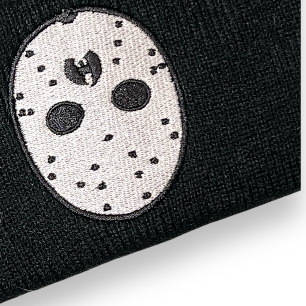 Шапка Ghostface Killah (Wu-Tang) black с подворотом