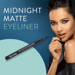 FLORMAR Чёрная матовая подводка Midnight Matte Eyeliner