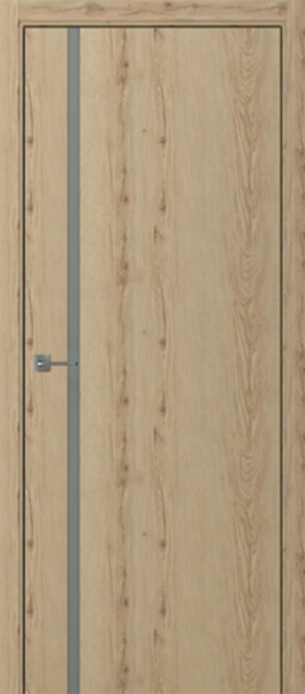 Межкомнатная дверь Фрамир Base 1/1 PO Ray белый Дуб кантри