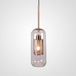 Подвесной светильник CATCH F cylinder brass D12