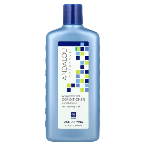 Andalou Naturals, кондиционер, антивозрастной, против выпадения волос, со стволовыми клетками арганы, 340 мл (11,5 жидк. унции)
