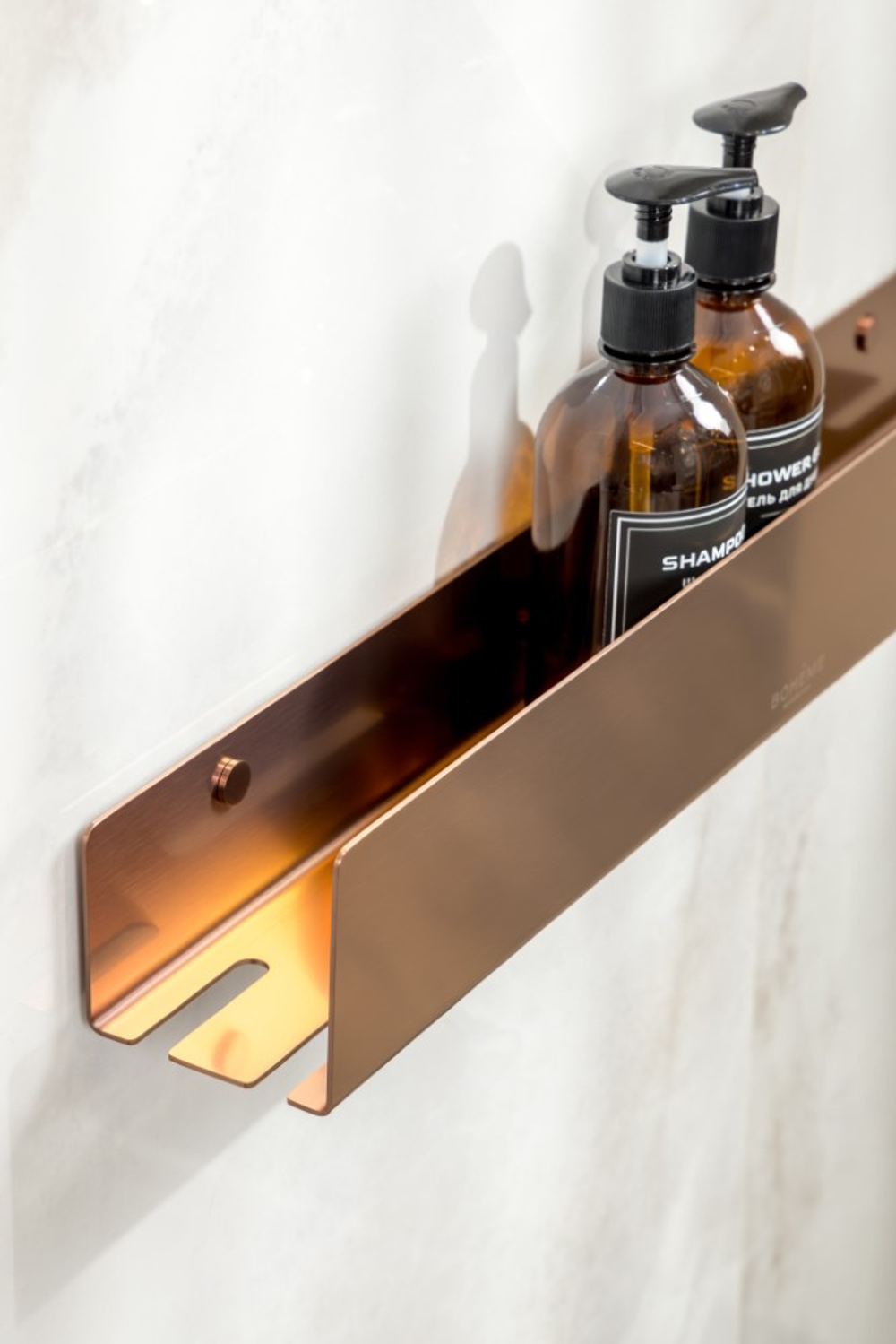 Boheme Полка подвесная 60см COPPER BRUSHED