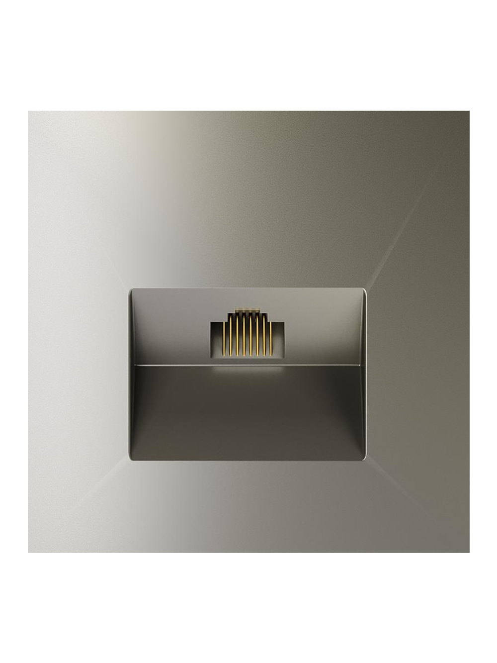 Розетка компьютерная 1-м СП S70 RJ45 кат.6 механизм шелк Voltum VLS060104