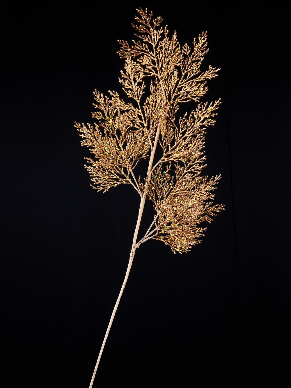 Веточка 97см ChristmasDeLuxe бронза