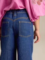 Джинсы широкие для девочки Next E29-127, Синий