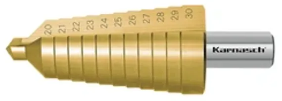 Ступенчатое сверло Ø 40-50 мм, Karnasch, арт. 21.3020