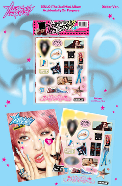 Альбом SEULGI - 2nd Mini Album [Accidentally On Purpose] (Sticker Ver.)