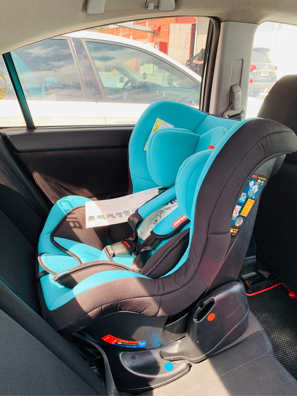 Автокресло детское GE-B (Мятно-чёрный (mint+black)) Артикул: GE-B/5