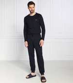 пижамные брюки waffle BOSS BLACK - темно-синий(50486456)