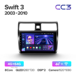 Teyes CC3 10.2" для Suzuki Swift 2003-2010