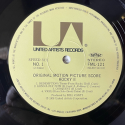 Винтажная виниловая пластинка LP Bill Conti Rocky II (Original Motion Picture Score) (Japan 1979) (No Obi) All Of My Life