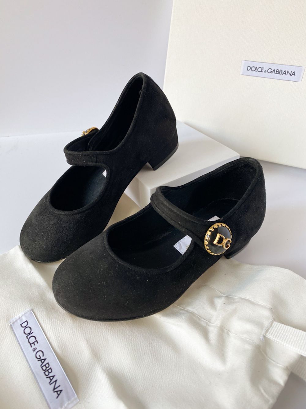 Замшевые туфли Dolce&Gabbana, 24