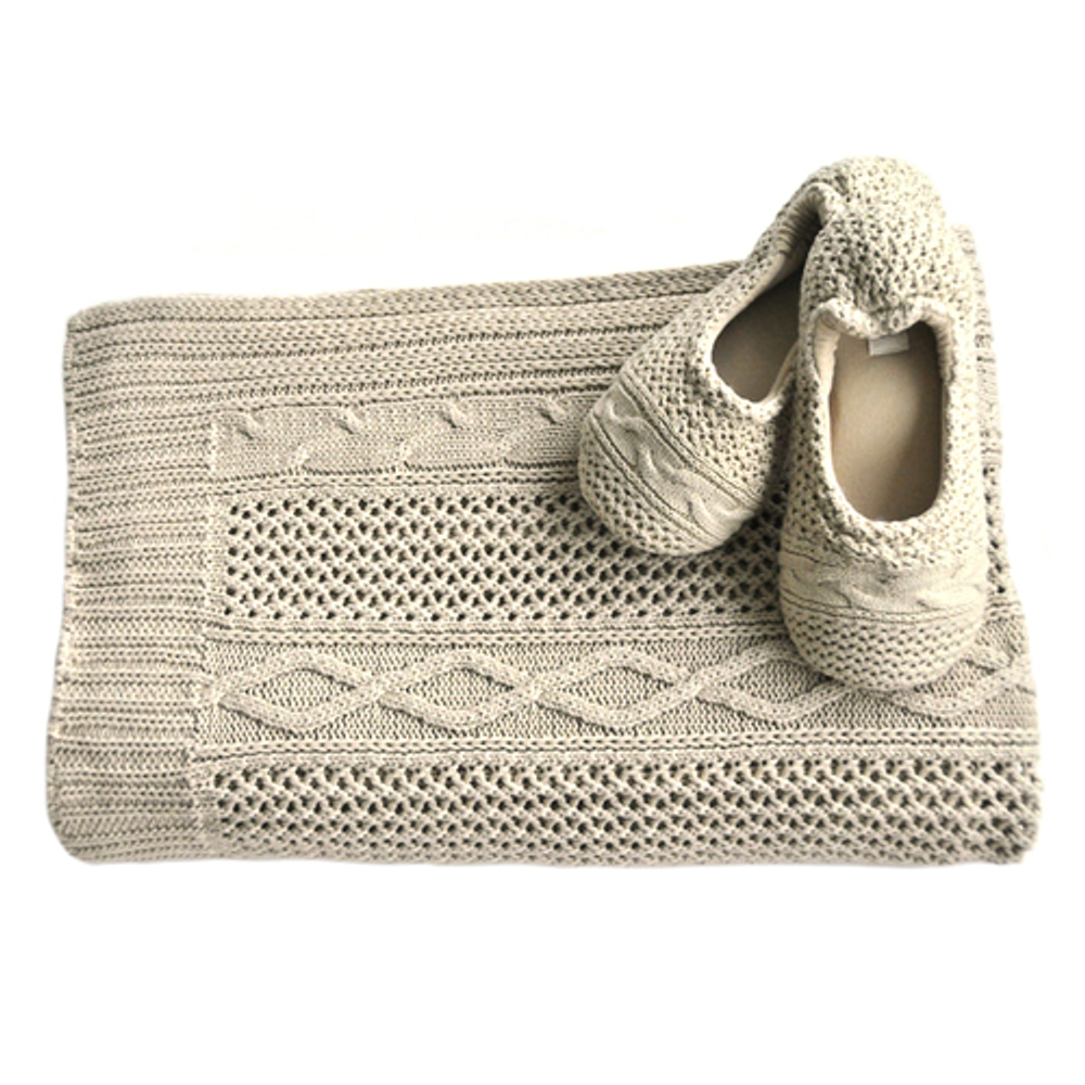 Элитные тапочки-балетки Bradford льняные от Casual Avenue Турция