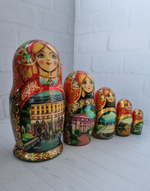 Матрешка "Петергоф" 5 мест