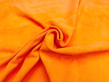 Fluo Orange (1,3-1,5 мм), цв. Оранжевый, замша