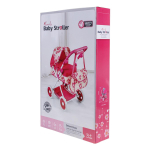 Коляска для куклы лежачая, коробка 61881