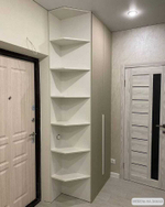 Шкафы в прихожую с зеркалом и тумбой