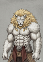 Кастомный заказ Лион-Воин (3д игровая+ 18см+покраска (оплата первой половины заказа)