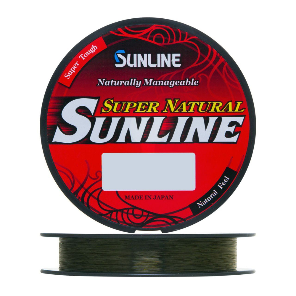 Леска для рыбалки SUNLINE Super NATURAL 300m (green) #6/25LB/0,405mm