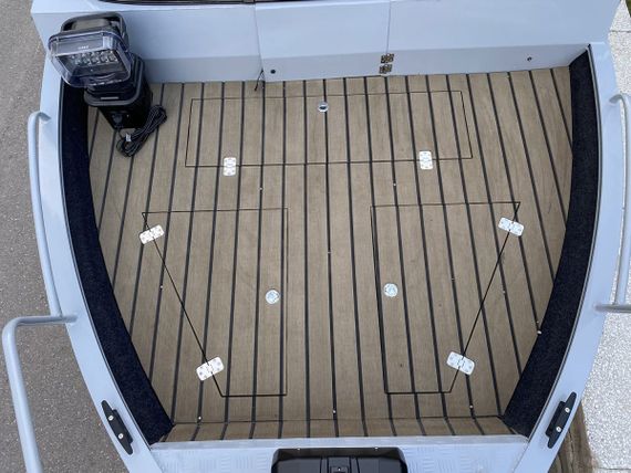 Комплект Алюминиевая лодка (катер) Mikatsu (Микатсу) 470 (Z43) Standard + мотор Yamaha F60FETL