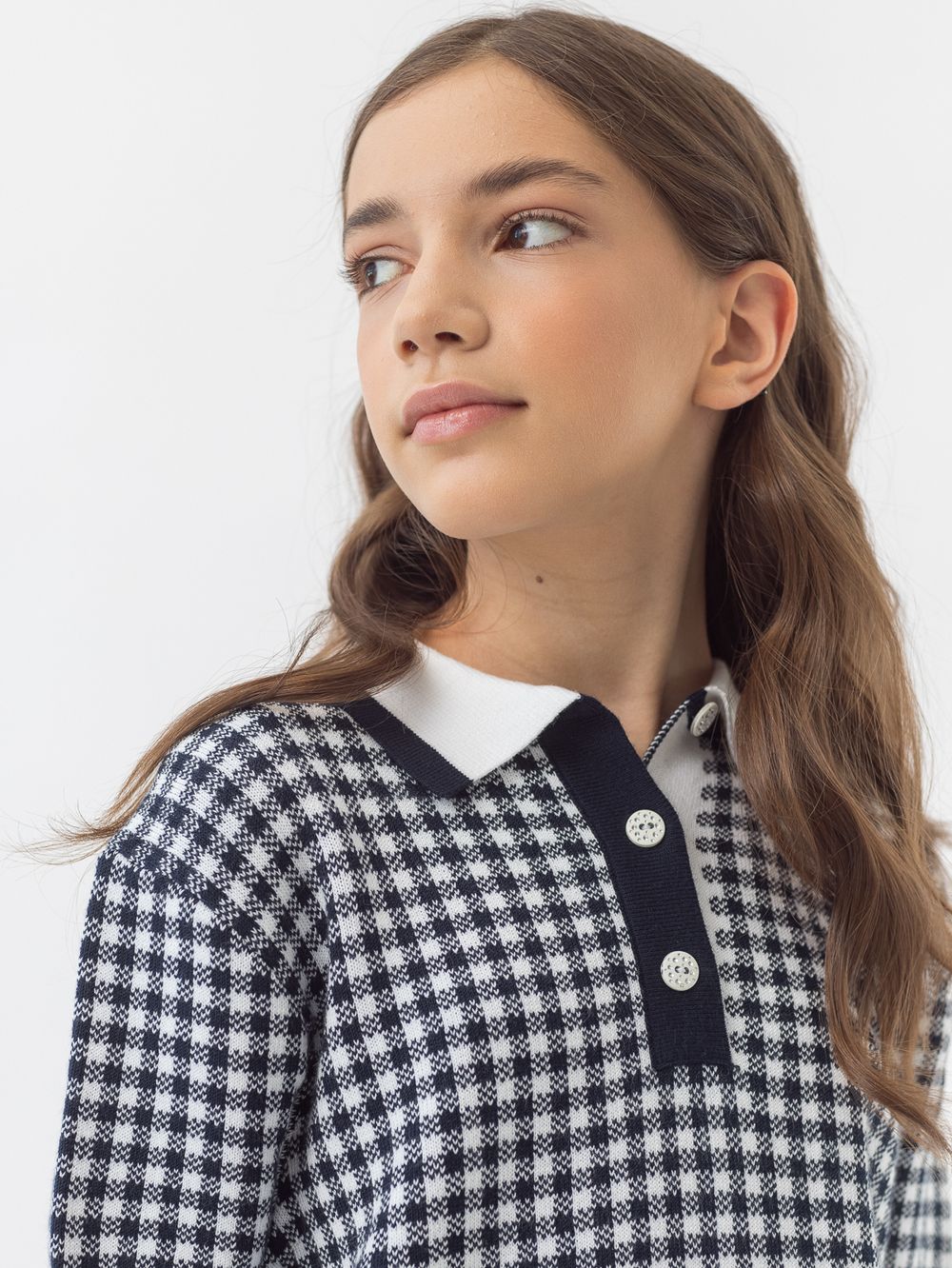 Джемпер поло для девочки