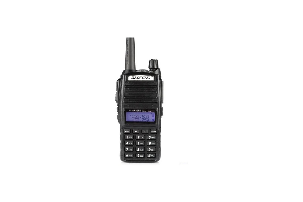 Радиостанция двусторонней связи Baofeng UV-82 2000мАч ( 136-174/400-520) МГц/ 128 кан./ 8 Вт