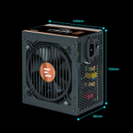 Блок питания Zalman ZM850-GV3, 850W, ATX12V v3.0, Gen 5.0, APFC, 12cm Fan, 80+ Bronze
