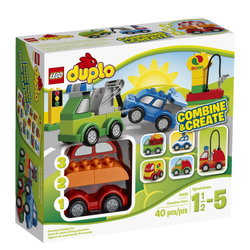 LEGO Duplo: Машинки-трансформеры 10552 — Creative Cars — Лего Дупло