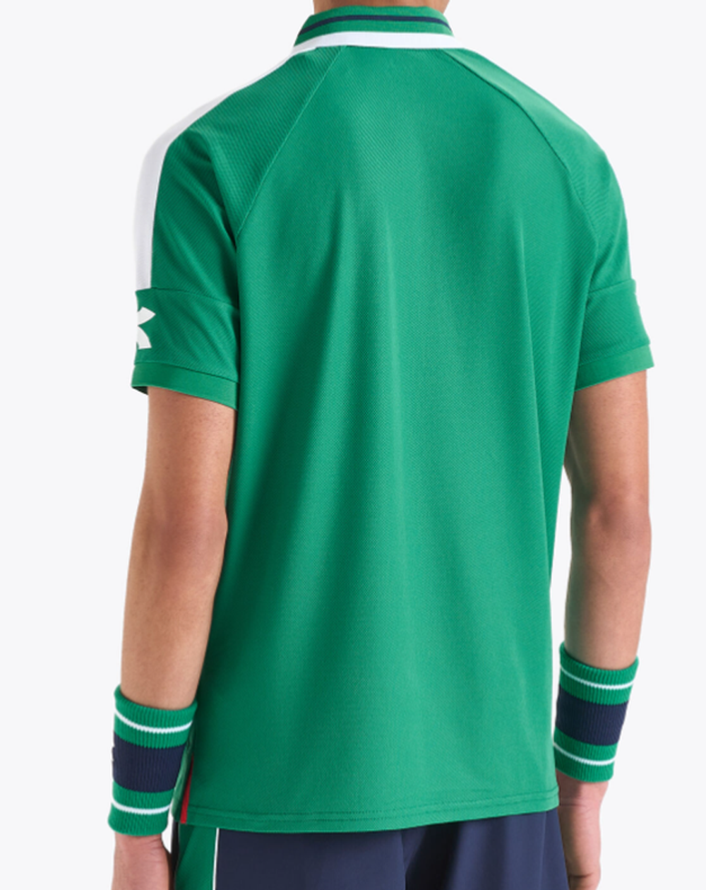 Мужское теннисное поло Diadora SS Polo Icon - зеленый