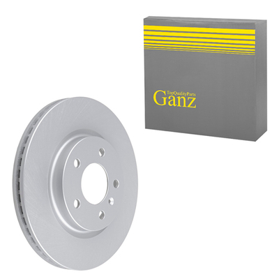 Диск тормозной передний с покрытием Cherry TIGGO 2 1.5 л, 106 л.с. 2017-2020 год GANZ GIJ10284