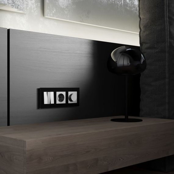 Выключатель Werkel трехклавишный серебряный матовый W1130065 4690389205385