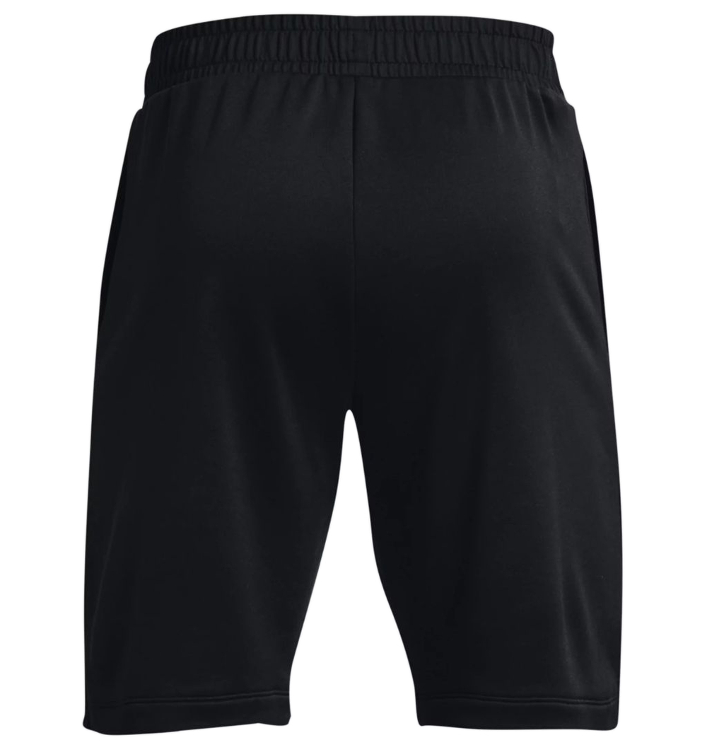 Мужские теннисные шорты Under Armour Men's Armour Terry Shorts - black/white