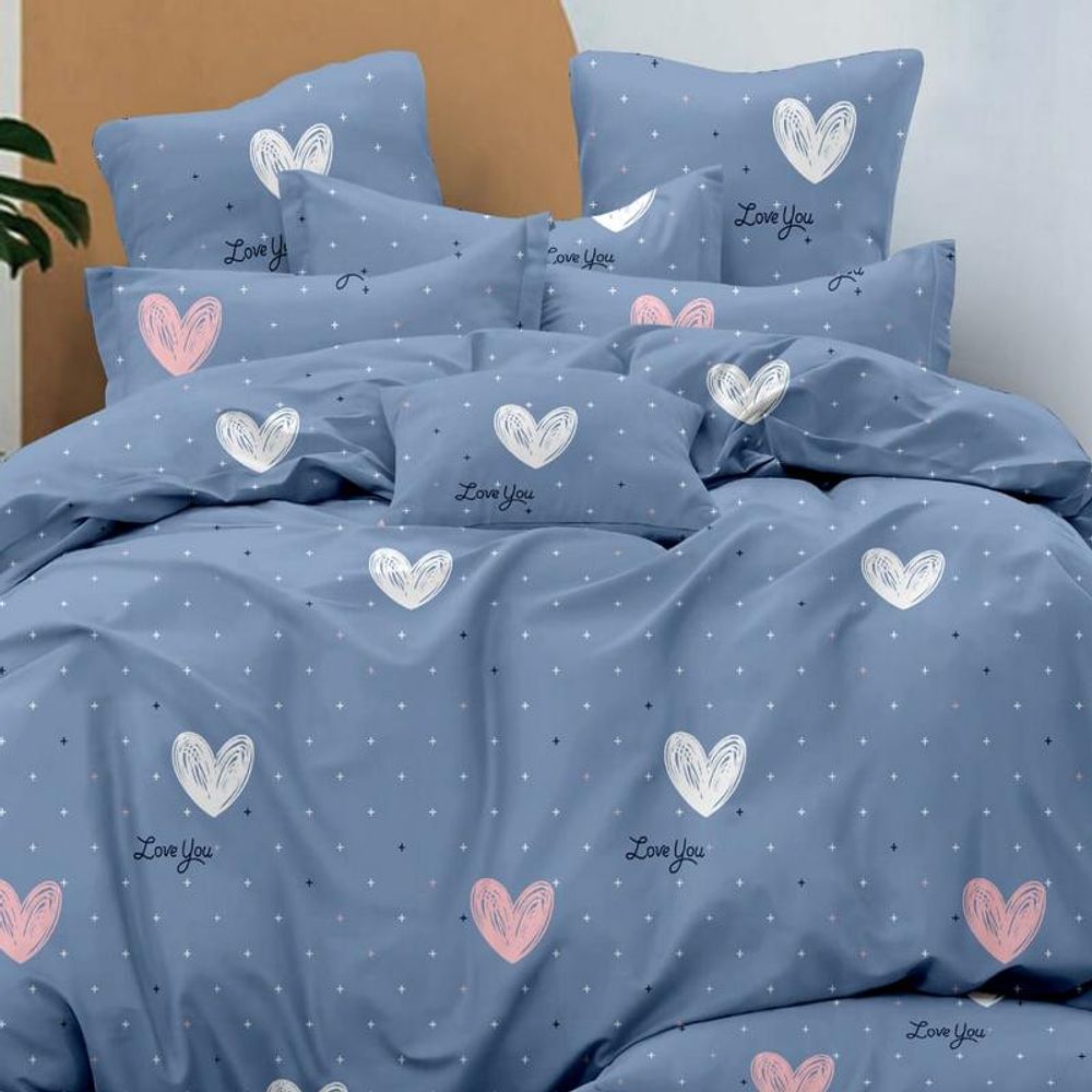 Комплект постельного белья "РУ. GALAXY" дизайн: H/016, полисатин, Россия.