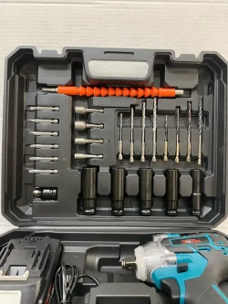 Гайковерт аккумуляторный ударный мощный 2 АКБ 36V / Не переплачивай за наклейки Mkito