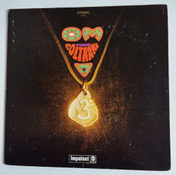 Винтажная виниловая пластинка LP John Coltrane Om (USA 1974)