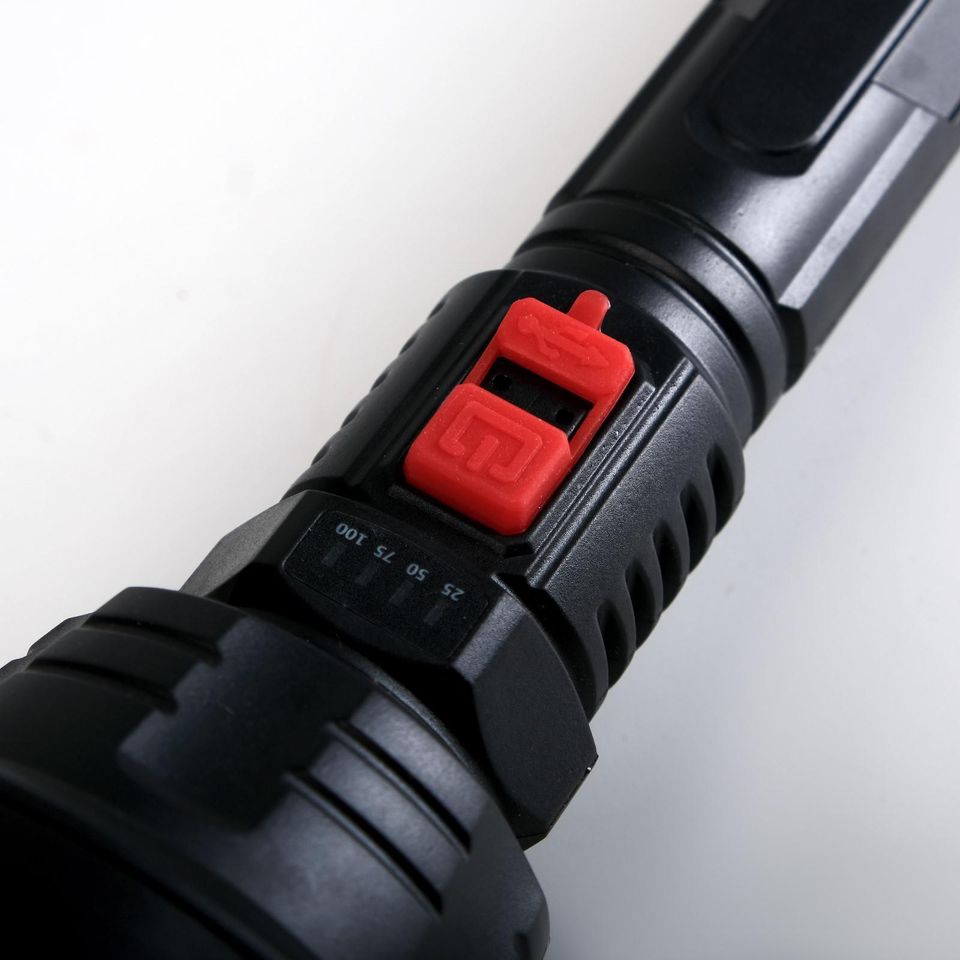 Фонарь ручной аккумуляторный 3 режима USB 6117056