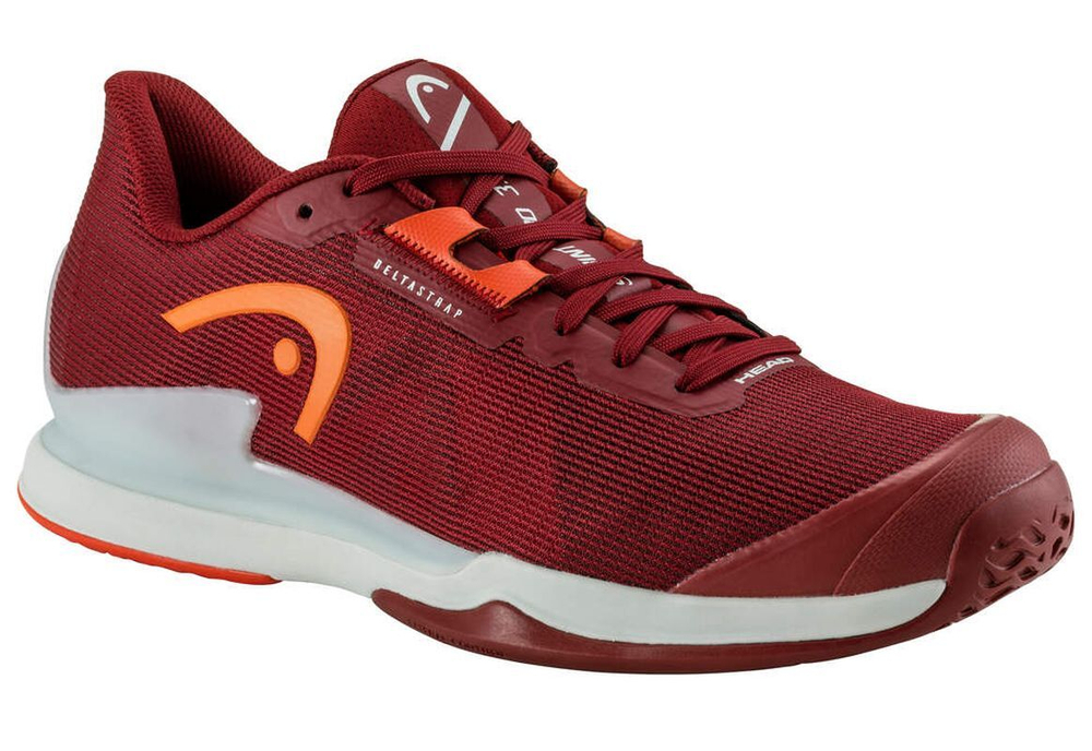 Мужские кроссовки теннисные Head Sprint Pro 3.5 - dark red/orange