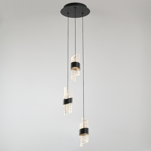 Подвесной светильник MD23001022-3A matt black