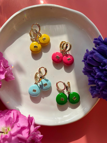 Серьги M&M