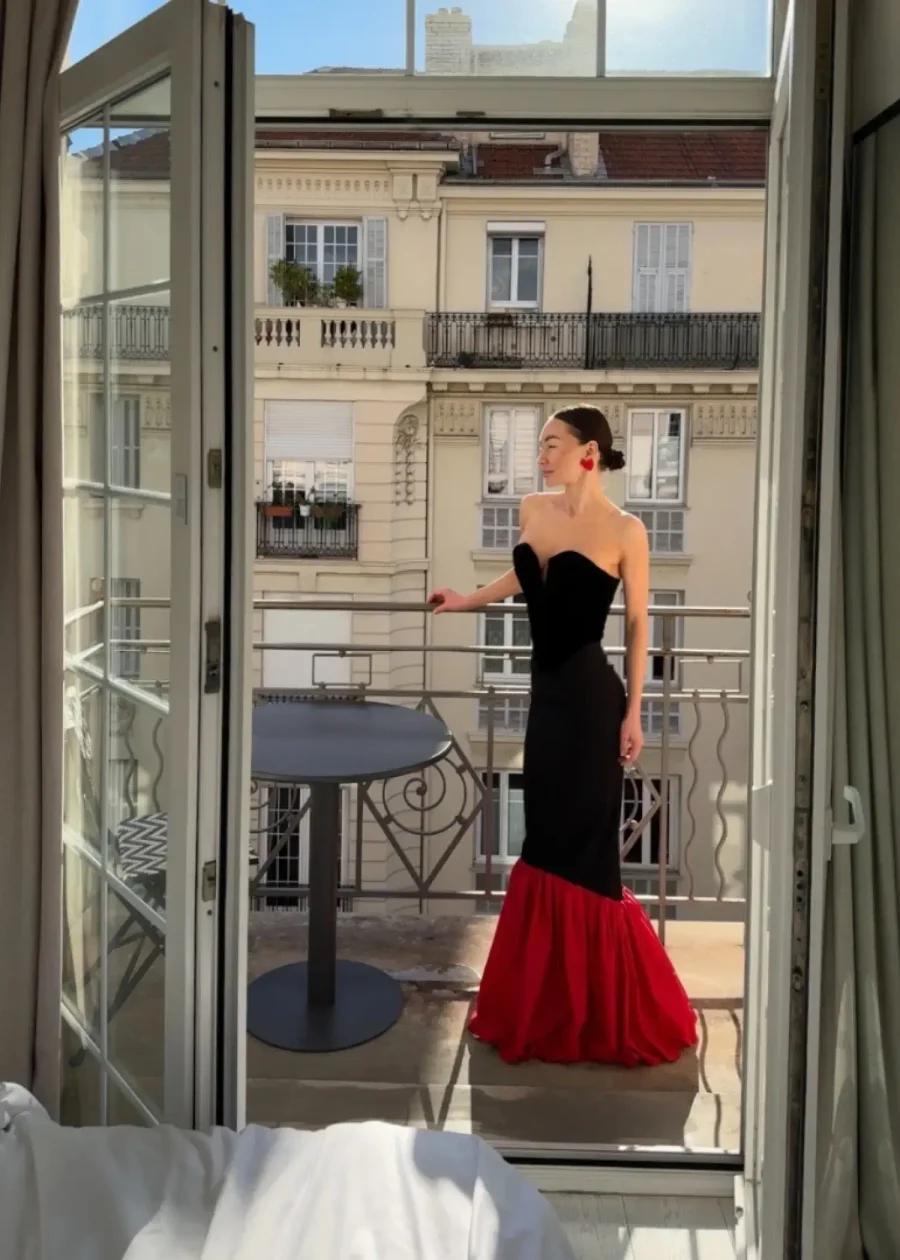 Юбка Я и "Бал", Красная