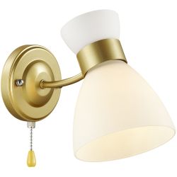 Бра светильник Rivoli Wendy 9184-401 настенный 1хЕ27 60 Вт модерн с выключателем | Rivoli