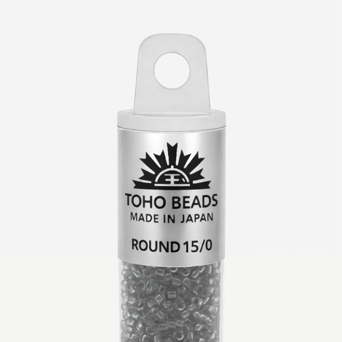 Японский бисер TOHO Round 15/0 (№9), прозрачный