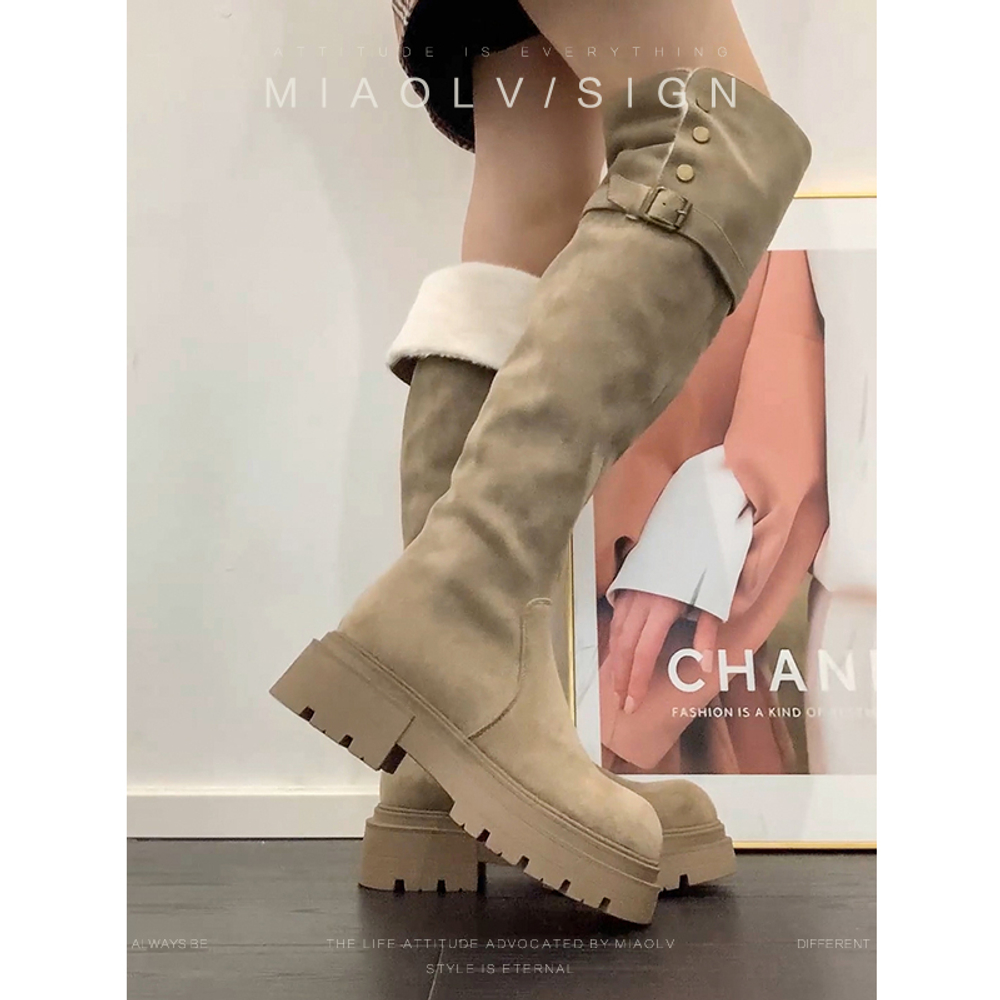 MIAOLV Over the knee Boots 5cm Women"s