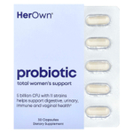Her Own, пробиотик, 30 капсул