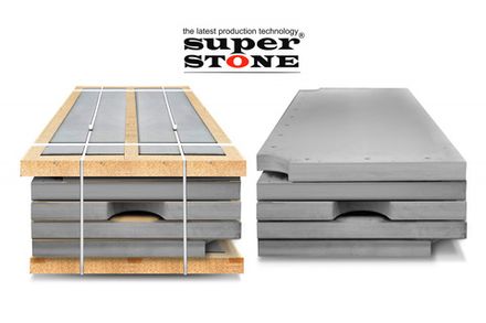 Плита 3680*1930*45 камень Super Stone 12ф Кл