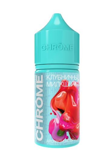Ароматизатор CHROME NORTH Клубничный Милкшейк