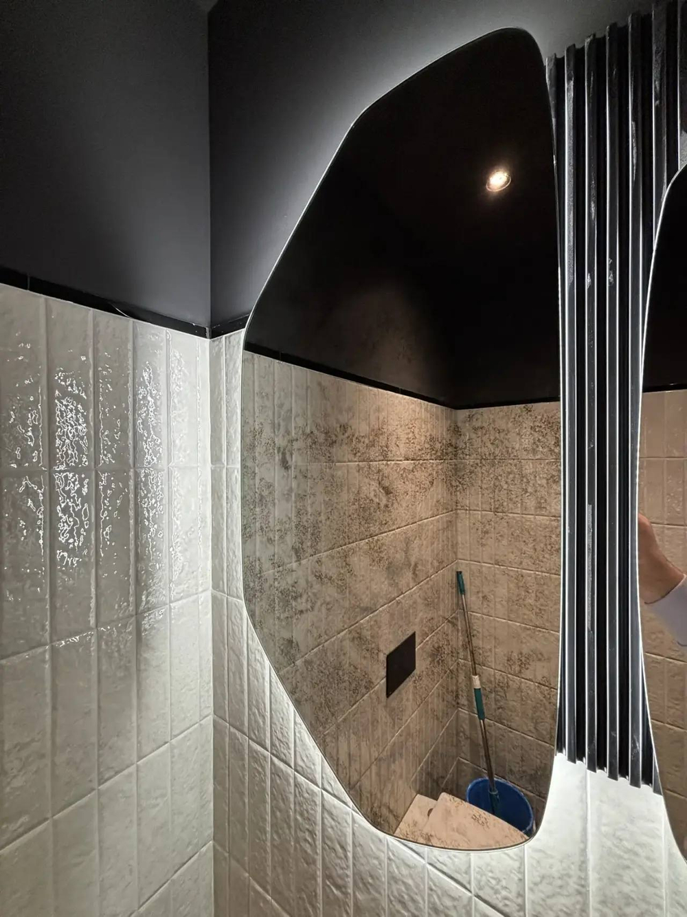 Дизайнерское зеркало-диптих «Antic & Modern»