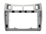 Комплект рамки с разъёмами 9" Toyota Yaris/Vitz P90 2004-2010 серебро тип 1 - Car-Smart 3022S